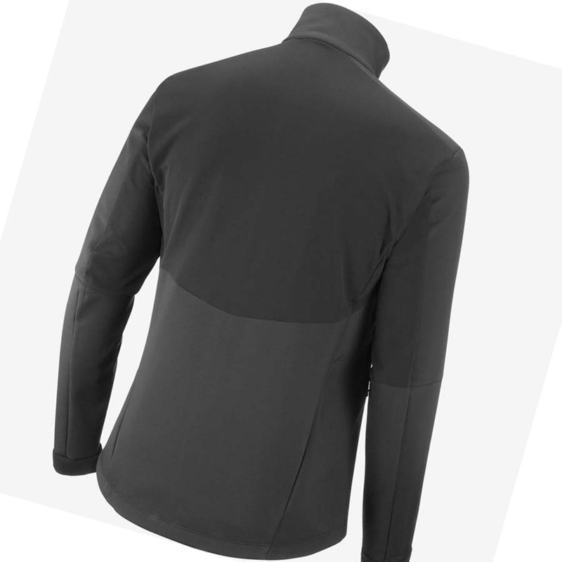 Bundy Salomon AGILE SOFTSHELL Panske Čierne | FMZHQDL-65