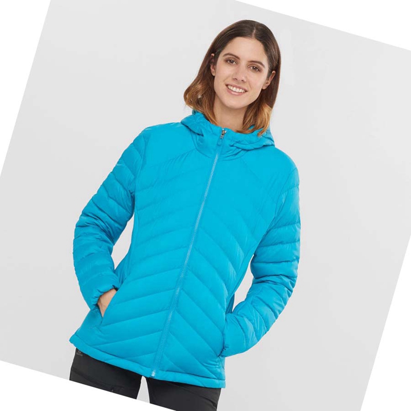 Bundy Salomon ESSENTIAL XWARM DOWN INSULATED Damske Modre | JYLWTIO-28