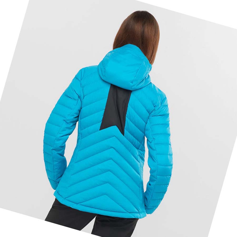 Bundy Salomon ESSENTIAL XWARM DOWN INSULATED Damske Modre | JYLWTIO-28