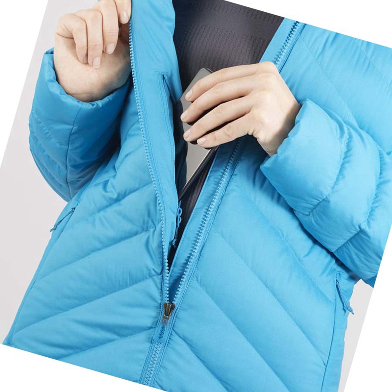 Bundy Salomon ESSENTIAL XWARM DOWN INSULATED Damske Modre | JYLWTIO-28