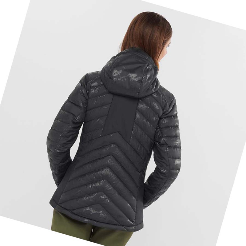 Bundy Salomon ESSENTIAL XWARM DOWN INSULATED Damske Čierne Čierne | LVJFZOB-70