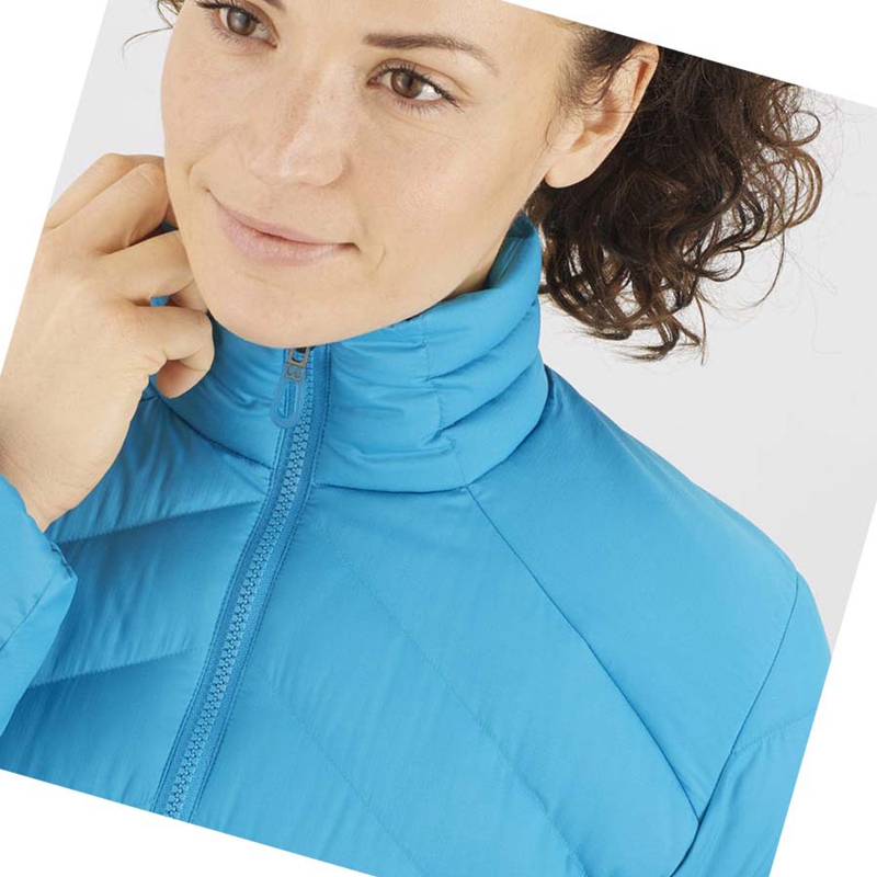 Bundy Salomon ESSENTIAL XWARM DOWN INSULATED Damske Modre | QUPYCBR-70