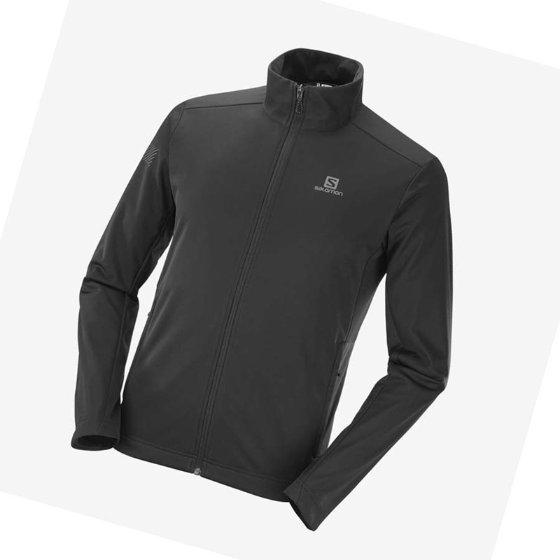 Bundy Salomon GORE TEX INFINIUM™ WINDSTOPPER® Panske Čierne | ERZGPHX-61