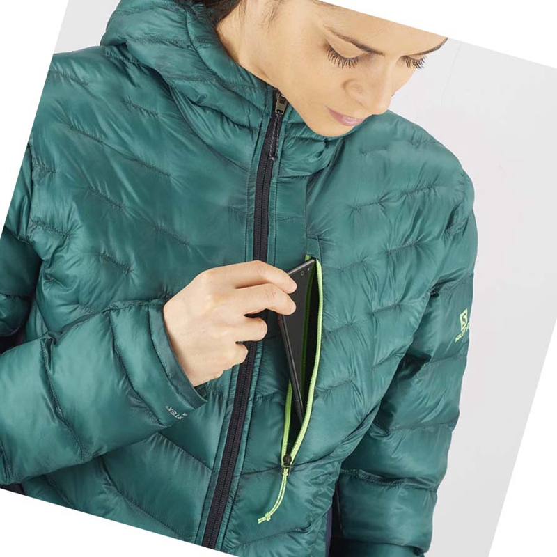 Bundy Salomon OUTPEAK PRIMALOFT INSULATED Damske Zelene | ONKDXIJ-57