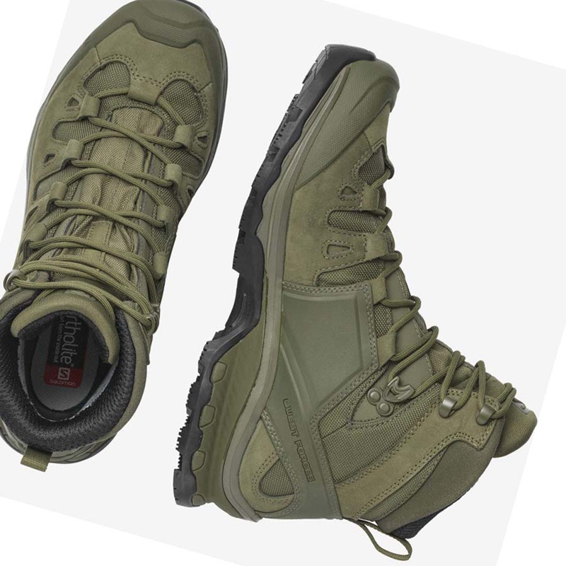 Cizmy Salomon QUEST 4D GORE-TEX FORCES 2 EN Damske Zelene | BTUZLAI-73