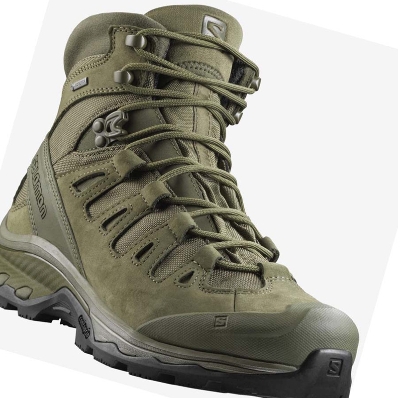 Cizmy Salomon QUEST 4D GORE-TEX FORCES 2 EN Damske Zelene | BTUZLAI-73