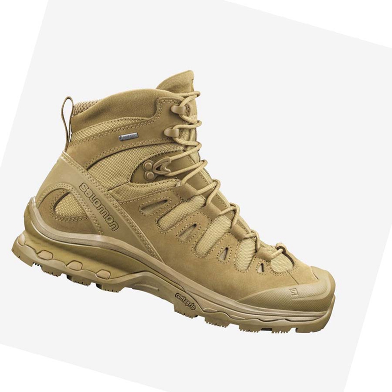 Cizmy Salomon QUEST 4D GORE-TEX FORCES 2 Panske Hnede | ORPUGVT-01