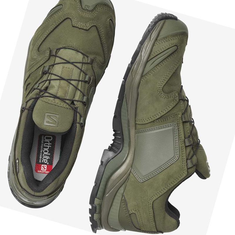 Cizmy Salomon XA FORCES GORE-TEX Panske Zelene | LADQWBJ-98