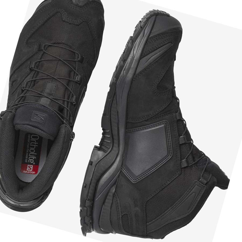 Cizmy Salomon XA FORCES MID GORE-TEX EN Panske Čierne | OPIDKBY-27