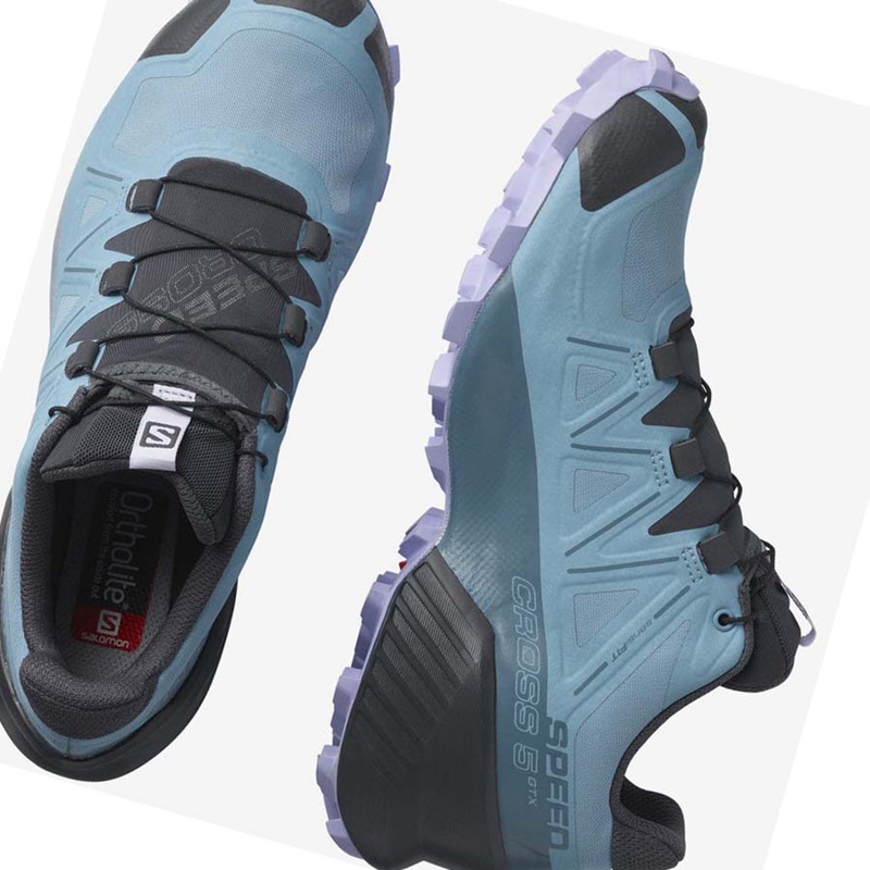 Trailove Bezecke Tenisky Salomon SPEEDCROSS 5 GORE-TEX Damske Hnede | FIDSNUO-32