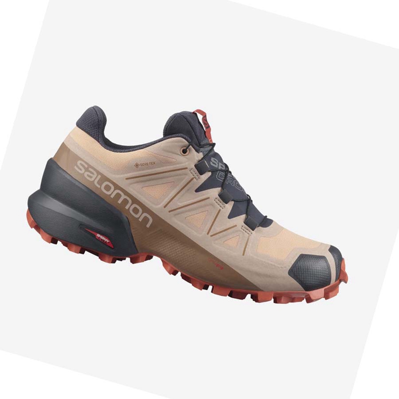 Trailove Bezecke Tenisky Salomon SPEEDCROSS 5 GORE-TEX Damske Tyrkysové | GKWOQZN-50