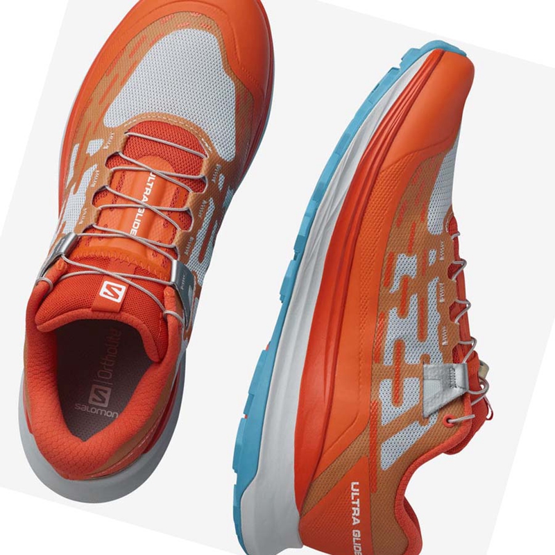 Trailove Bezecke Tenisky Salomon ULTRA GLIDE Panske Oranžové | CUOQVXT-87