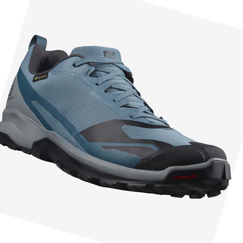 Trailove Bezecke Tenisky Salomon XA COLLIDER 2 GORE-TEX Panske Modre | UPSNKCY-97