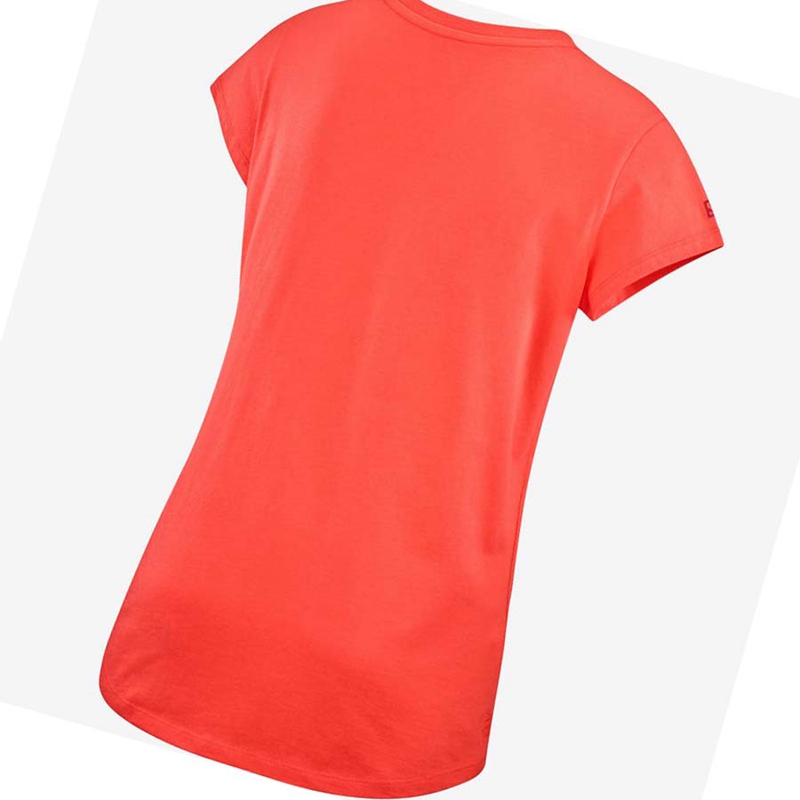 Tricko Salomon OUTLIFE SCOOP HEM TEE W Damske Oranžové | DWMTBRG-67