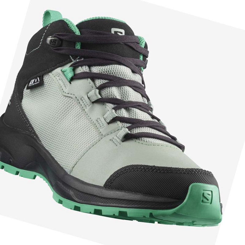 Turisticke Topanky Salomon OUTWARD CLIMASALOMON™ WATERPROOF Detske Mätové | VUACNZF-93