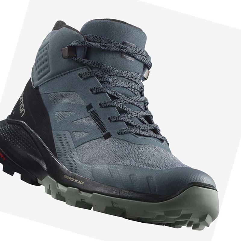 Turisticke Topanky Salomon WoOUTPULSE MID GORE-TEX Damske Strieborne | AVMFBCN-72