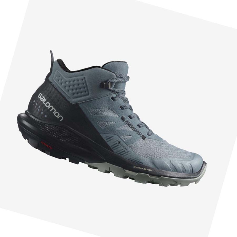 Turisticke Topanky Salomon WoOUTPULSE MID GORE-TEX Damske Strieborne | AVMFBCN-72