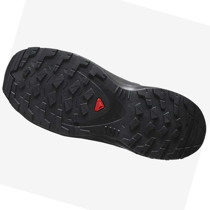 Turisticke Topanky Salomon XA PRO V8 CLIMASALOMON™ WATERPROOF Detske Čierne | FWAUTQR-48