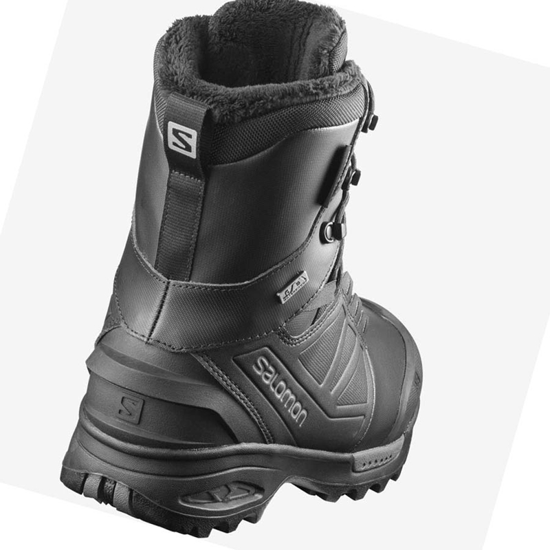 Zimne Cizmy Salomon TOUNDRA PRO CLIMASALOMON™ WATERPROOF Panske Čierne | OYQACPG-12