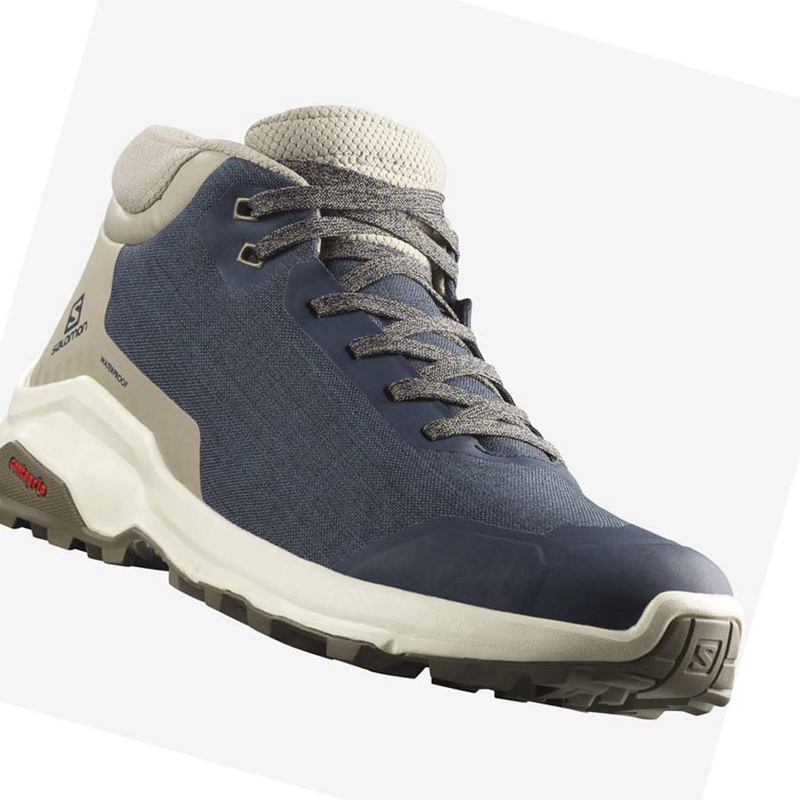 Zimne Cizmy Salomon X REVEAL CHUKKA CLIMASALOMON™ WATERPROOF Panske Hnede | XCPELKU-86