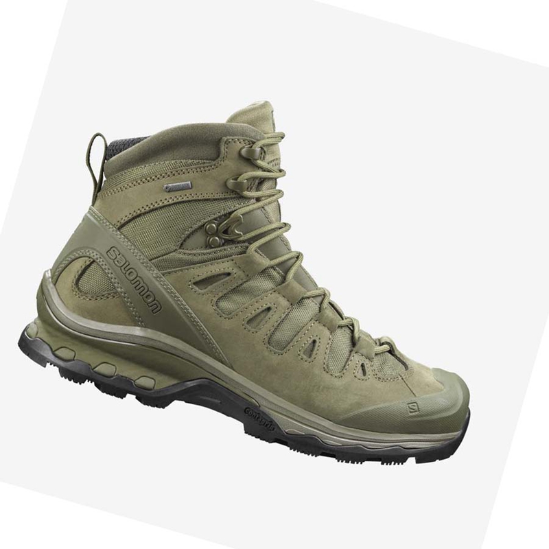 Cizmy Salomon QUEST 4D GORE-TEX FORCES 2 EN Damske Zelene | BTUZLAI-73